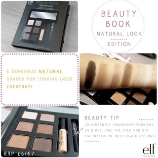 e.l.f. Essential Beauty Book Eye Sets สี Neutral พาเลต อายชาโดว์