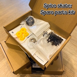 spiceskate:spare parts kit สีดำ