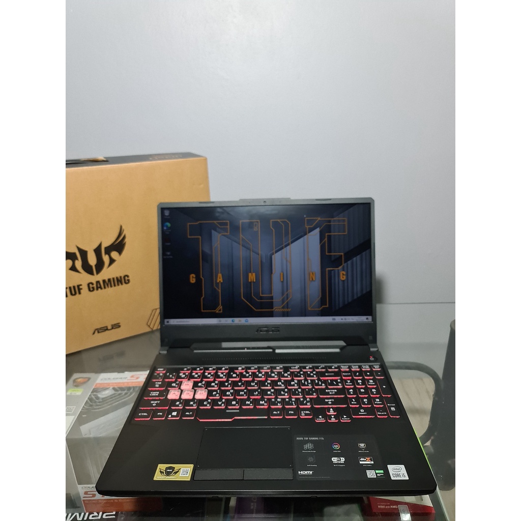 ASUS TUF FX506 i5gen10 Ram8GB SSD512GB จอ15.6" GTX1650 ปก.ศูนย์ 19 เดือน