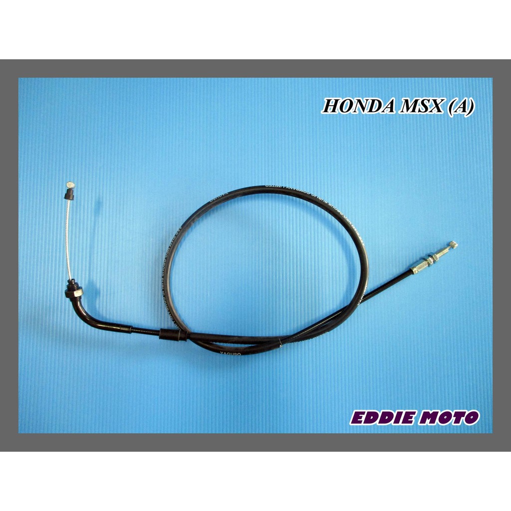 THROTTLE CABLE Fit For HONDA MSX (A) // สายคันเร่ง สีดำ
