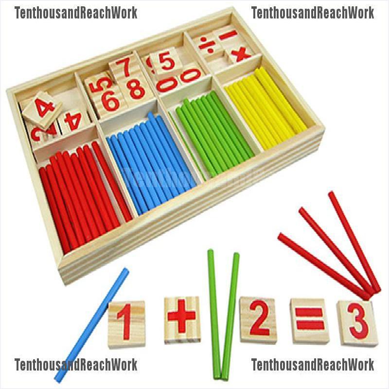 Ypingliang Arithmetic Rack ของเล่นไม้คณิตศาสตร์สําหรับเด็ก ...