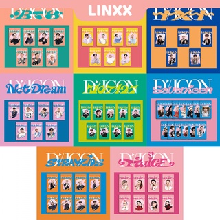 Linxx ENHYPEN TXT TWICE NCT SEVENTEEN D/ICON อัลบั้มโลโม่ การ์ด Kpop โฟโต้การ์ด ชุดโปสการ์ด