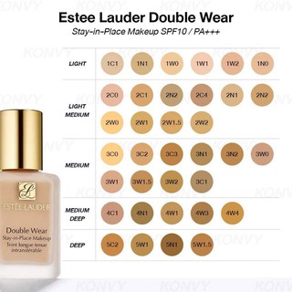 Estee Lauder Double Wear Stay-In-Place Makeup 7ml #1W1 Bone รองพื้นที่ขายดี