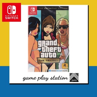 nintendo switch Grand Theft Auto: The Trilogy – The Definitive Edition Trailer ( english asia )