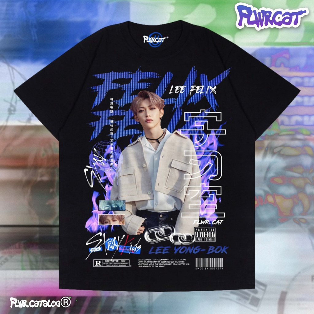 STRAY KIDS / FELIX TEE / FLWRCAT
