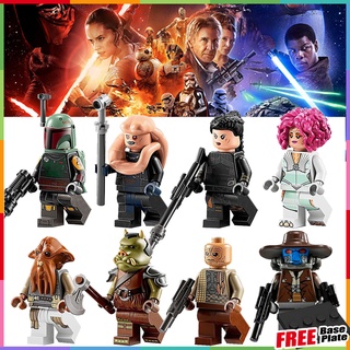 ฟิกเกอร์ Star Wars Boba Fett Fennec Shand Bib Fortuna Theelin Dancer Quarren Gamorrean Weequy Darth Bane ขนาดเล็ก