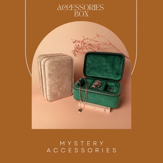 B315-B316: Accessories Box | Mystery Accessories กระเป๋าใส่เครื่องประดับ กำมะหยี่