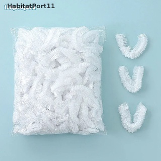 Habitatport แผ่นฟิล์มพลาสติก ใช้ซ้ําได้ สําหรับห่ออาหารสด 100 ชิ้น