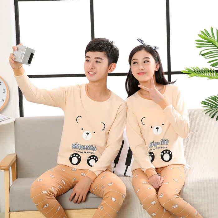 JRAF COUPLE TEENAGE GIRLS AND BOYS PAJAMAS - 50, 160