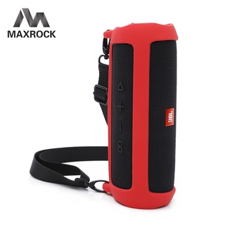 Maxrock เคสซิลิโคนป้องกันสําหรับลําโพงบลูทูธ Jbl Flip 5