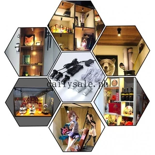1wLed Spotlight หรี่แสงได้ทำด้วยมือ USB ชาร์จสำหรับเพดานตู้โชว์เครื่องประดับตู้ไวน์