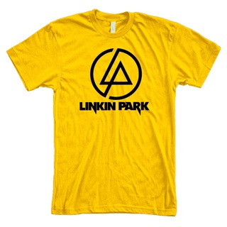 เสื้อทหาร เสื้อแฟชั่นผญ sexy เสื้อคู่วินเทจ - MRL พิมพ์ Linkin พาร์คโลโก้เสื้อยืด Unisex Tee