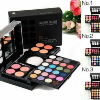 พาเลทแต่งหน้า sivanna colors pro make up