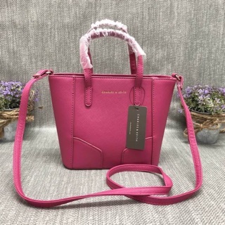 CHARLES &amp; KEITH SAFFIANO BAG