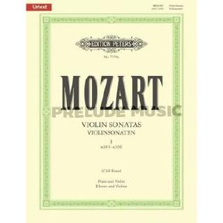 (Violin and Piano) Mozart: Violin Sonatas Volume 1 (EP7579a)