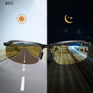 BI Polarized Photochromic Sunglasses Day And Night Driving Fishing Night Vision CC