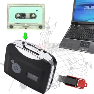 Electron000 EZCAP230 Cassette to MP3 Converter Stereo USB Digital Tape with Headphones