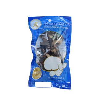 เห็ดหูหนูดำ 100% Dried Black Fungus 30 g