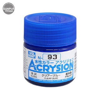 Mr.Hobby MR.ACRYSION COLOR N-93 CLEAR BLUE 4973028034301 (สี)