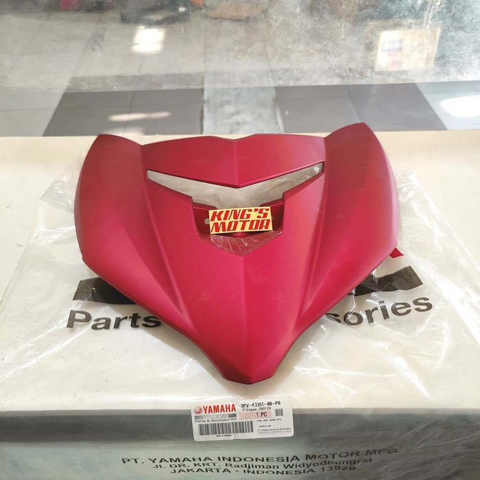 MERAH FRONT PANEL, FRONT SHIELD JUPITER MX KING RED DOFF (2PV-F3391-P8)