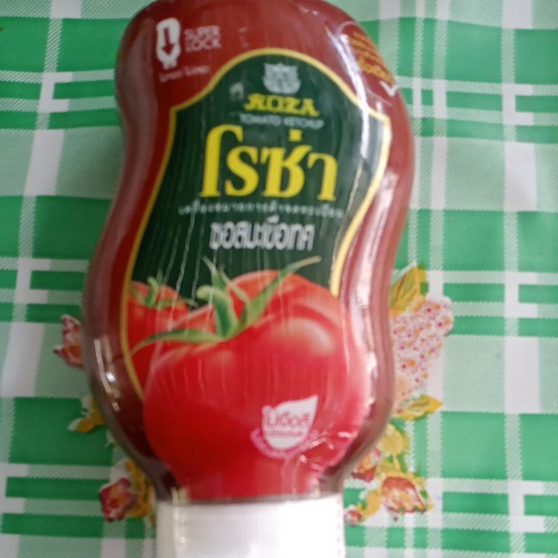 ซอสมะเขือเทศโรซ่าแบบขวดบีบ
