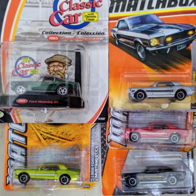 Matchbox Ford Mustang 5 คัน