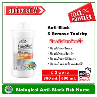 Biological Anti-Black Fish Nurse แบคทีเรีย ป้องกันโรคเหงือกดำ ครีบเน่า ลำไส้อักเสบ จุลินทรีย์บำบัดน้ำ