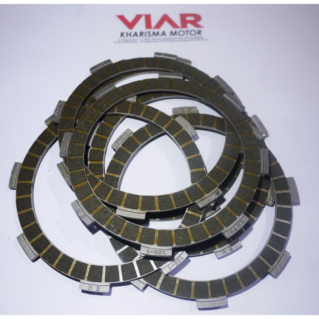 Y-Disc คลัทช์ KARYA 6 ชิ้น แผ่นซับคลัช LAMA KARYA เนื้อหา 6 150 CC 200 CC CROSS X 150CC VIX R 150