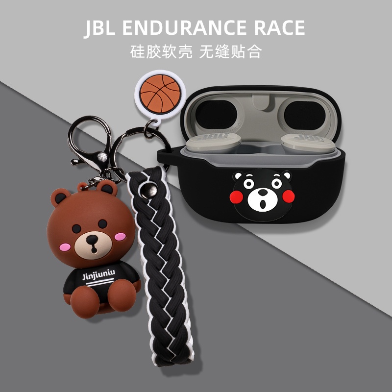 Jbl ENDURANCE RACE/WAVE 300 / Live 300 เคสหูฟัง ซิลิโคนนิ่ม การ์ตูนน่ารัก เคสป้องกัน - รูปที่ 5