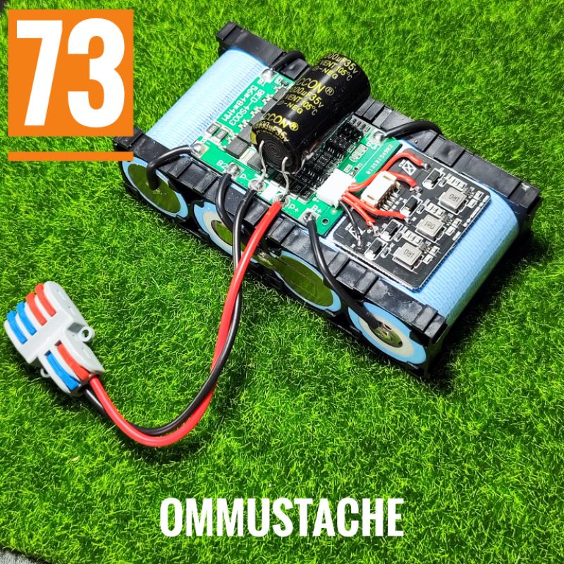 แบตเตอรี่ลิเธียมฟอสเฟต 12v ✓ - 14.6v ✓ 6000mAH. 6A ประกอบสำเร็จ - รูปที่ 6