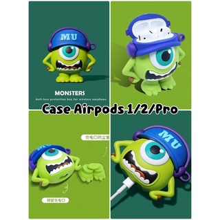 CASE SILICON AIRPODS 1/2/PRO Monsters