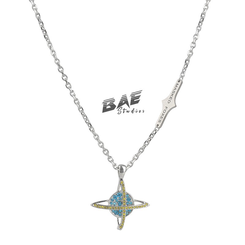 สร้อยคอ Unisex ️ ️ สร้อยคอ DIAMOND PLANET BAE Studios DC0003