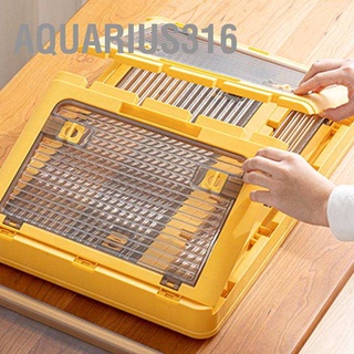 Aquarius316 กล่องพลาสติกใส 4 ทาง สําหรับใส่เสื้อผ้าสัตว์เลี้ยง