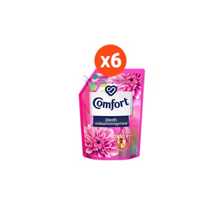 คอมฟอร์ทอัลตร้า น้ำยาปรับผ้านุ่ม 1300 มล x6 Comfort Ultra Fabric Softener 1300 ml x6(เลือกสูตรด้านใน)