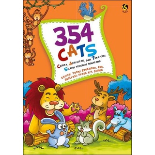 345 CATS (Activity Stories and Crossword Puzzles) : 9789792291599 (นำเข้าของแท้100%)