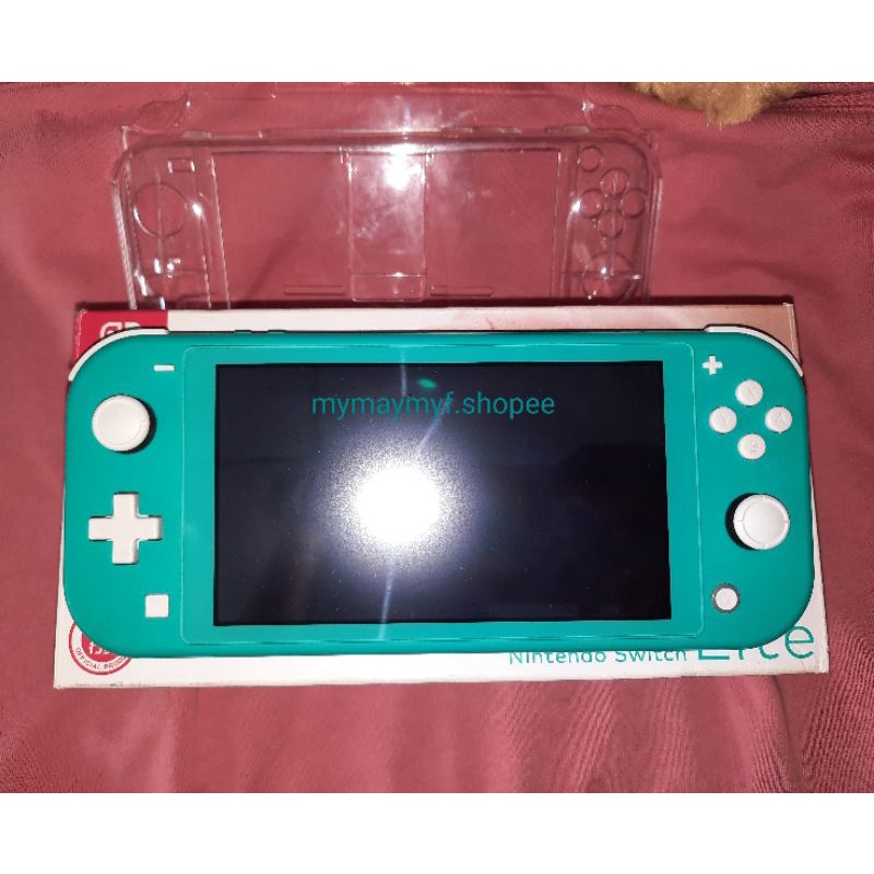 Nintendo switch lite สี turquoise มือสองค่า