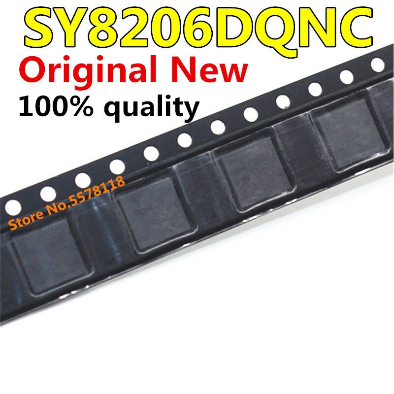 5 ชิ้น SY8206DQNC SY8206D QFN-6 SY8206 (NF2ZZ NF3NA NF2AZ ...) ใหม่