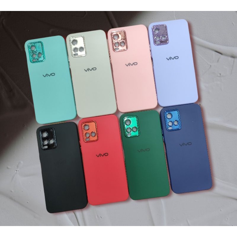 เคสกำมะยีโครเมี่ยมสี Vivo V25 5G.V25pro.Y02s.Y30 5G.Y30 4G.Y50.Y15s.Y01.