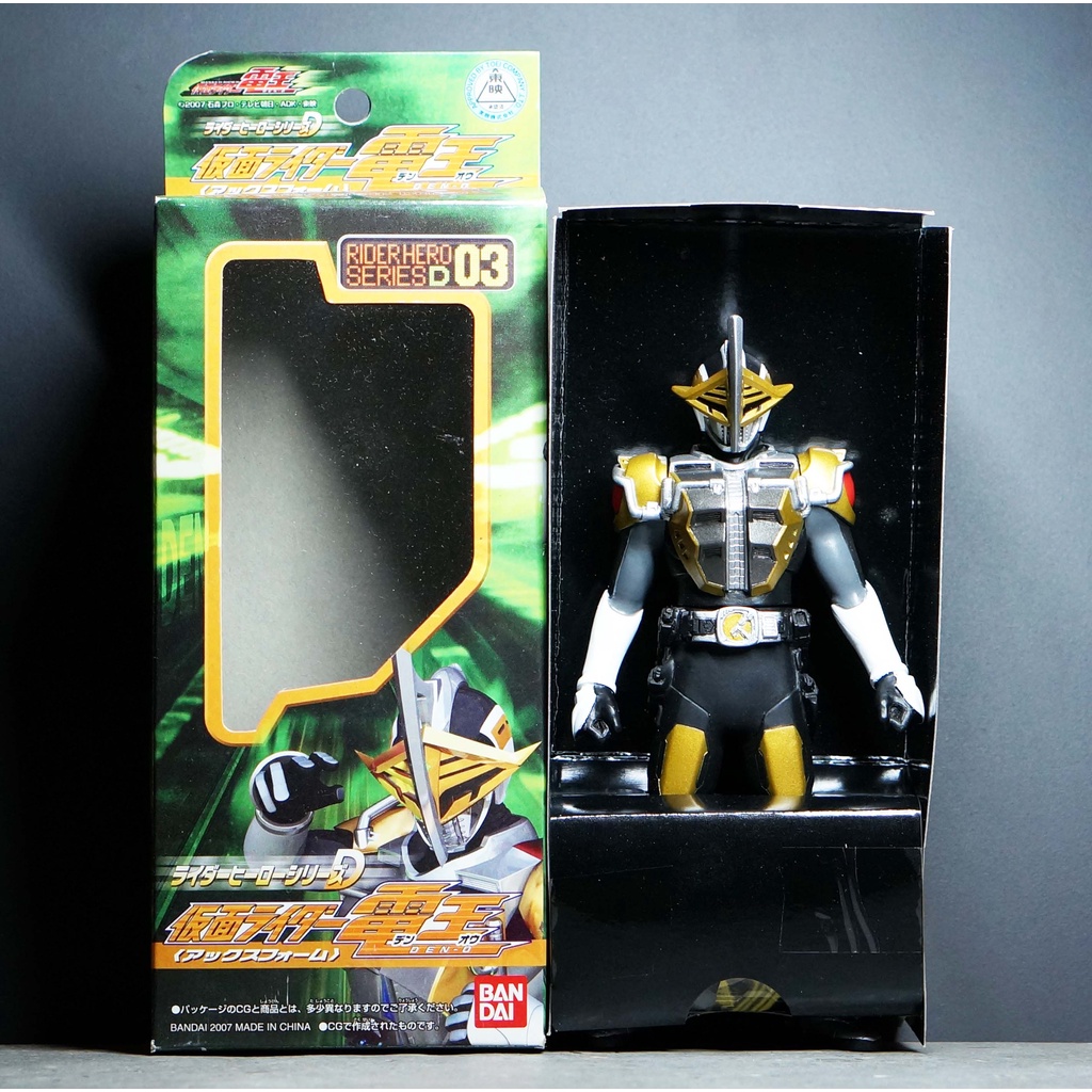 Bandai Kamen Rider Den-O Axe Form 6.6 นิ้ว มดแดง มาสค์ไรเดอร์ Soft Vinyl Masked Rider Soft Vinyl Kam