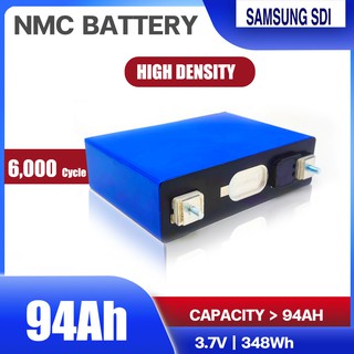 NEW แบตเตอรี่​ Samsung NMC 94Ah 94a  ลิเธียม 3.7V Lithium Ion NMC UPS​ Battery รถกอล์ฟ​ ระบบโซล่า ระบบโซล่าเซลล์ รถยนต์