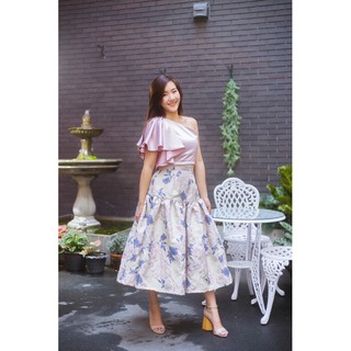 กระโปรงทรงเก๋ hydrangea ballet balloon skirt