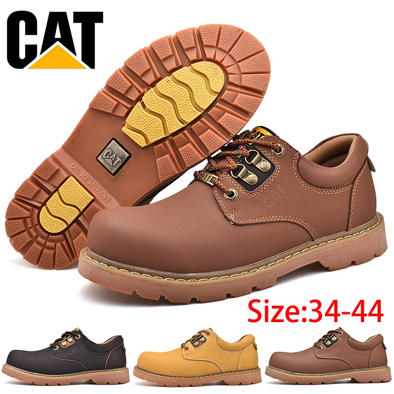 Caterpillar Tooling Martin boots รองเท้าหนังผู้ชายและผู้หญิง หนังวัว กันน้ํา