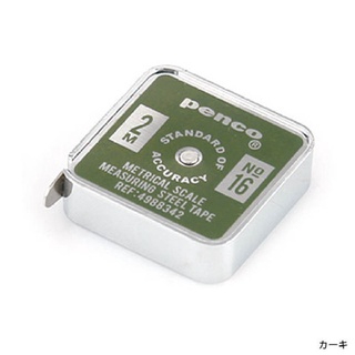 Penco Pocket Measure Khaki / ตลับเมตร สีกากี แบรนด์ Penco จากประเทศญี่ปุ่น (HGZ111-KH)