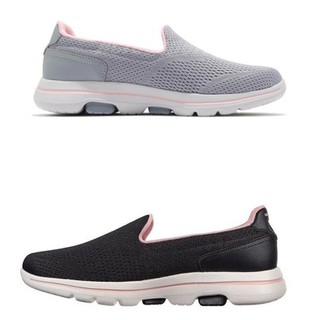 Skechers Collection สเก็ตเชอร์ส รองเท้าผ้าใบ รองเท้าลำลอง สำหรับผู้หญิง W Shoe Gowalk 5 124244GYLP / 124244BKLP(2795)