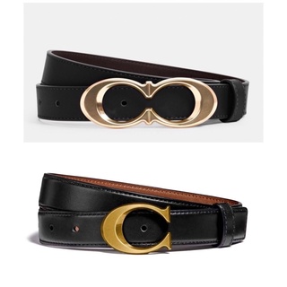 ✴️แท้ 💯% BLACK LEATHER BELT FOR WOMEN เข็มขัด