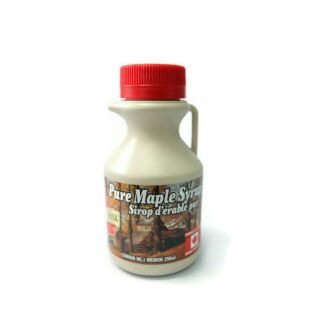 Plastic Jug Maple Syrup 250ml.