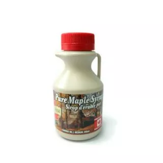Plastic Jug Maple Syrup 250ml.