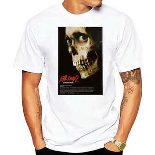 เสื้อยืดแขนสั้น พิมพ์ลายโปสเตอร์ภาพยนตร์ EVIL DEAD 2 80s RETRO UNISEX แฟชั่นฤดูร้อน สไตล์ฮาราจูกุ พลัสไซซ์ 2022S-5XL