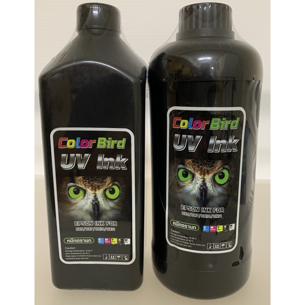 หมึกพิมพ์ UV INK (Color Bird) 1000ml สำหรับ DX5 / DX7 / DX10 / DX11