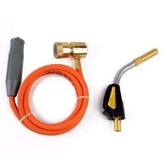 หัวเชื่อม Hand-torch รุ่น มีสาย RTM-1S660 ใช้ต่อกับแก๊สกระป๋อง เชื่อมโลหะ ทองแดง เหล็ก อลูมิเนียม เงิน ทอง